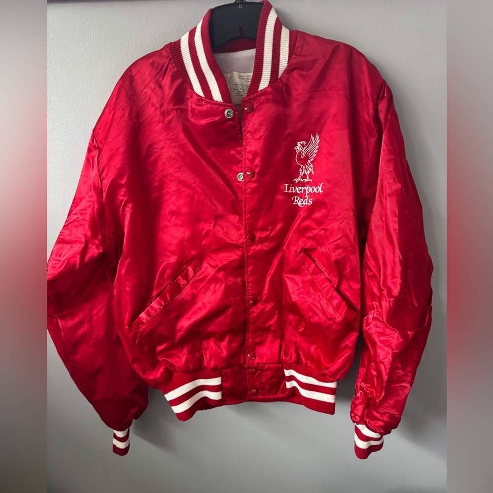 Vintage 70s/80s Coach Jacket - Liverpool Reds - Picture 3 of 4
